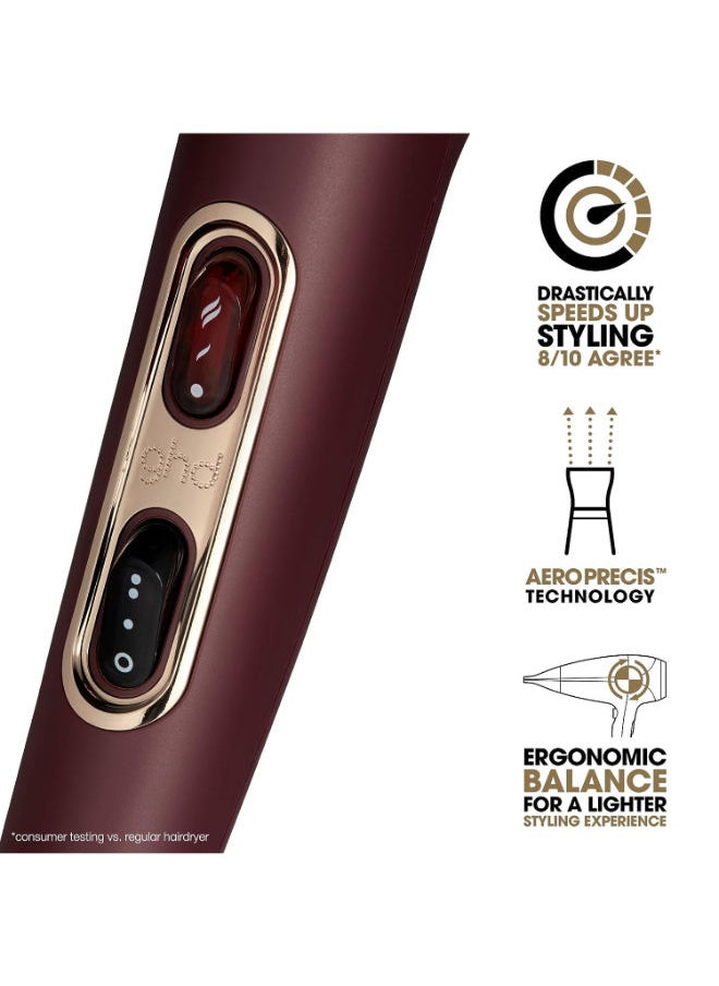 ghd - مجفف شعر هيليوس بقوة 1875 وات، مجفف شعر احترافي، عمر أطول + مجفف شعر خفيف الوزن بمحرك بدون فرشاة من أجل البرقوق المنفوخ في صالونات التجميل - Image 1