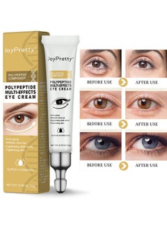 JoyPretty Polypeptide Multi - Effects Eye Cream,Anti Ageing And Anti Wrinkle EyeCream, Reduce Under-Eye Bags, Puffy Eyes, Dark Circles, Crow's Feet, Fine Lines & Under Eye Wrinkles  - Image 1