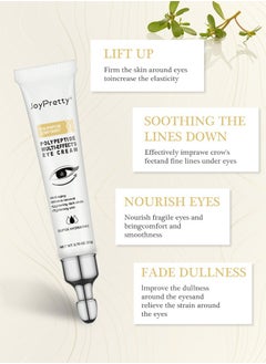 JoyPretty Polypeptide Multi - Effects Eye Cream,Anti Ageing And Anti Wrinkle EyeCream, Reduce Under-Eye Bags, Puffy Eyes, Dark Circles, Crow's Feet, Fine Lines & Under Eye Wrinkles  - Image 4