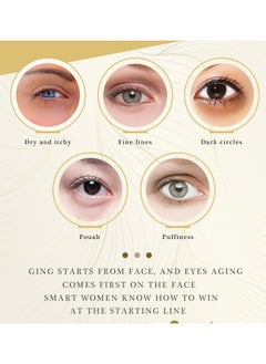 JoyPretty Polypeptide Multi - Effects Eye Cream,Anti Ageing And Anti Wrinkle EyeCream, Reduce Under-Eye Bags, Puffy Eyes, Dark Circles, Crow's Feet, Fine Lines & Under Eye Wrinkles  - Image 2