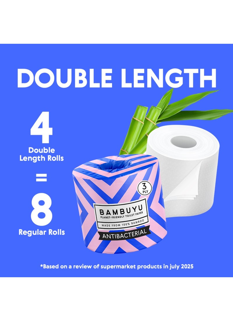 Bambuyu Eco Toilet Rolls 4 Rolls - Image 2