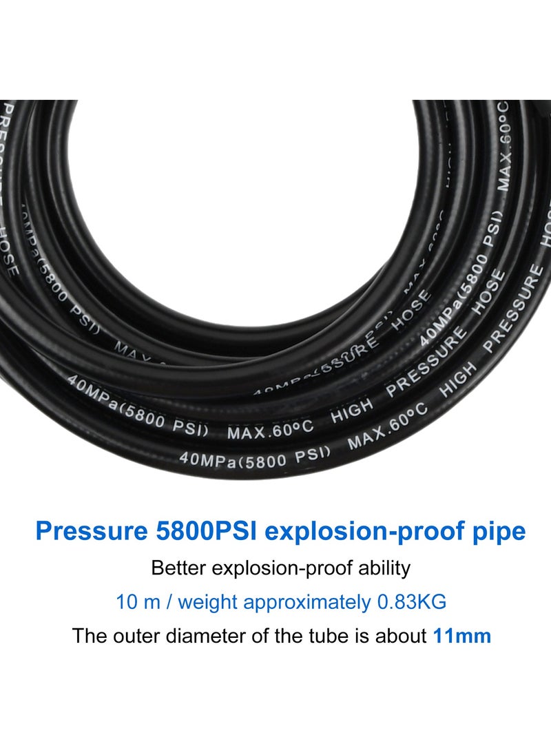 بيوينتي Pressure Washer Hose 10m 18MPa (2610PSI) Max 60°C - Replacement Hose Extension for Karcher K Series K2 K3 K4 K5 K6 K7 - Power-Jet Washing Hose  - Image 4