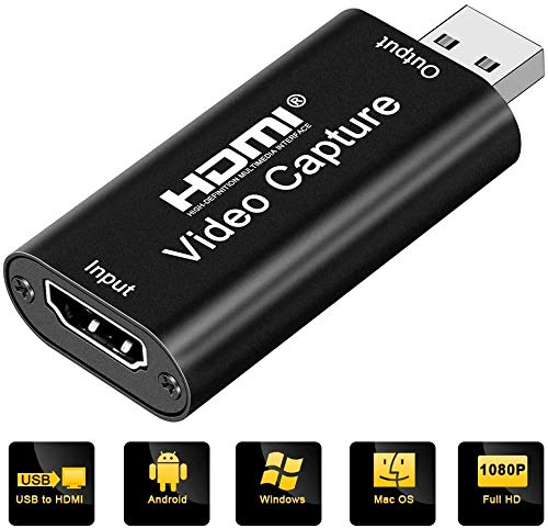 Tobo Audio Video Capture Cards - HDMI to USB 1080p USB 2.0 Record via DSLR Camcorder to Live Streaming | Gaming | Teaching | Live Broadcasting | Video Conference (USB-2.0) TD-813HVC - Image 2