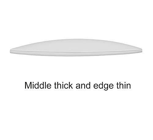 Xfenvs Strongest Door Knob Wall Shield, Transparent Round Soft Rubber Wall Protector Self Adhesive Door Handle Bumper Pack of 2 (Large Round Style 3.54", Clear) - Image 4