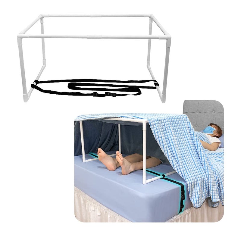 Blanket Lifter for Feet Foot Sheet Lifters of Bed Lift Holder Foot Cradle Bar Blanket Tent Hospital Sheets Support Riser for Leg Knee Ankle Arthritis Neuropathy Surgery Recovery ProtectorPortable
