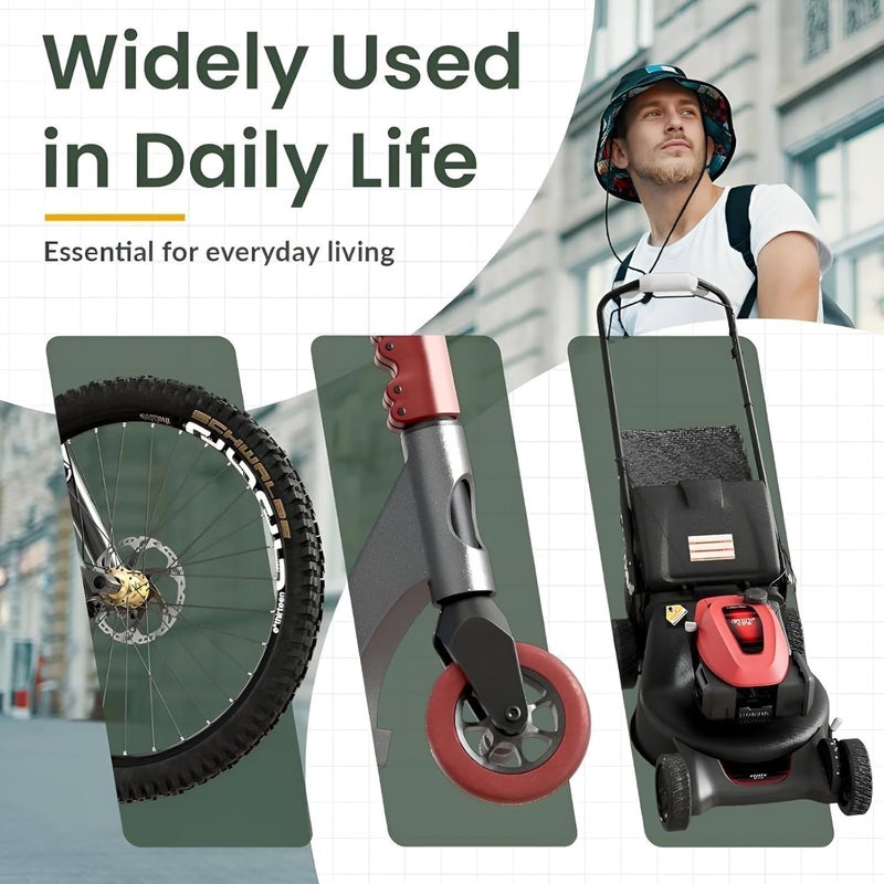 RIVAL Keyless Numeric Cable Lock Preset Combination Anti-Theft Bike Bicycle Helmet Luggage Customizable Security Alloy Frame Weather-Resistant Design Multipurpose Protection (24 Inch, Medium) - Image 4