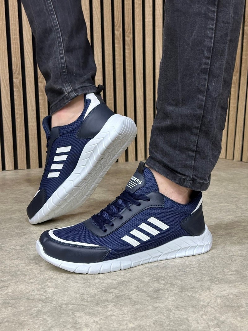Nstil Daily Men's Sneaker Mesh Laced Comfortable Flexible Stitching Detailed Walking Sports Shoes 1453  - Image 2