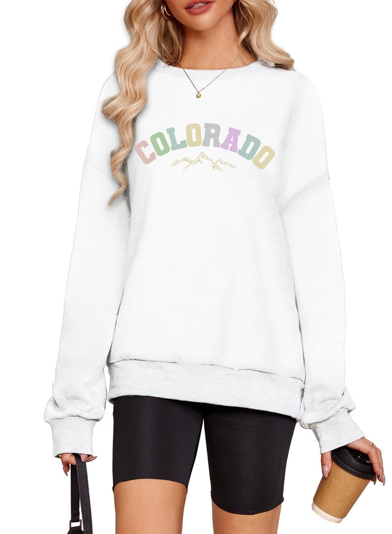 TcIFE Crew Neck Sweatshirt White  - Image 1