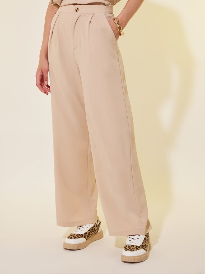 تايك تو طقم علوي وسروال قصير بأكمام قصيرة غير متماثل من تيك تو سوليد - Image 5