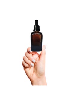 Devinez Devinez (Pack of 2) Multipurpose Refillable Amber Square Shape Glass Bottle, 15 ml with Black Glass Dropper for Cosmetics, Serum, Essential Oils, Blends, Skin Care, Travel, Toners & DIY  - Image 2