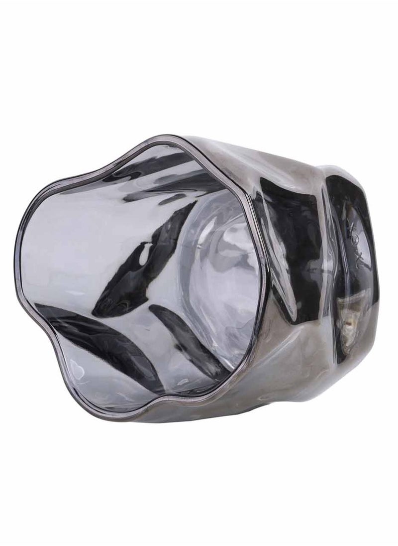 Prickly Pear Rock Twisted Metallic Short Glass  - Image 3