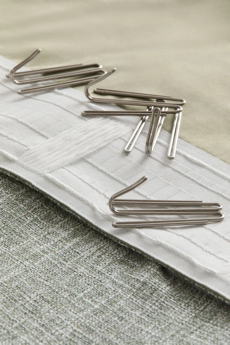 H&M 2-pack blackout curtain lengths