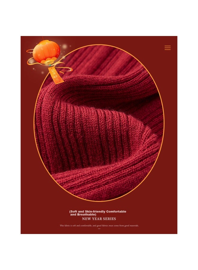 dme Dme Vintage Color Block Knitted Sweater With Wool For Women  - Image 3