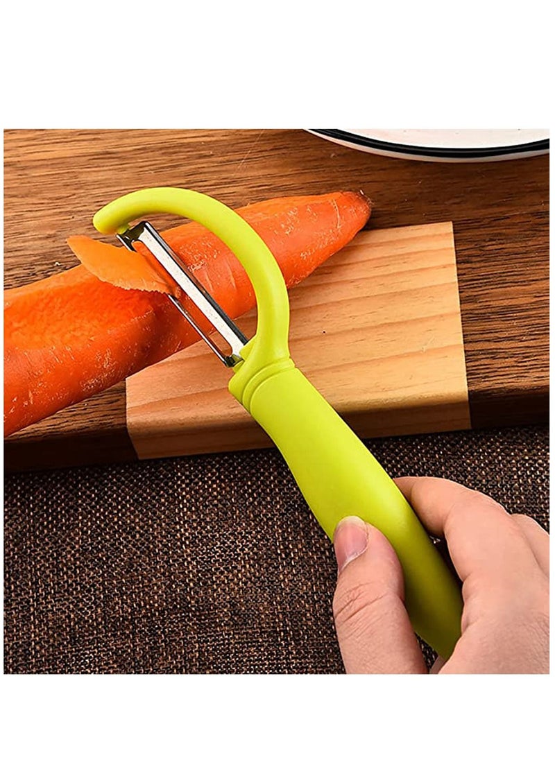 NIBEMINENT 2 PCS Special Peelers for Kitchen, Fruit Peeler Apple Peeler, Potato set, Carrot Cucumber and other Vegetable Suitable Left Right Hand Use  - Image 3