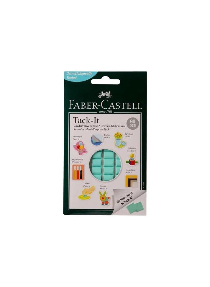 Faber-Castell Tack-It Reusable Multi-Purpose Adhesive Tack - 90 Pieces (50g) - Image 2