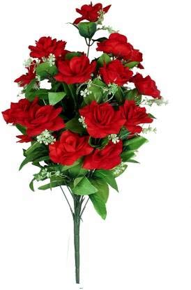 Nihan Enter[prises Nihan Enterprises Artificial Flower Gift Set Special for ValentineGirlfriend Birthday Gift 