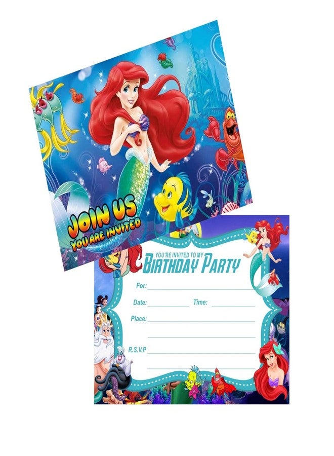 Losede 12PCS Birthday Invitations Birthday party supplies decorations (3) - Image 2
