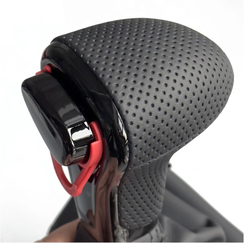 Black Auto Automatic Gear Shift Knob Compatible With LHD A6 C6 A4 B8 A5 Q5 2009 2010 2011 2012 2013 2014 4G1713139R(Q7 4L) - Image 5