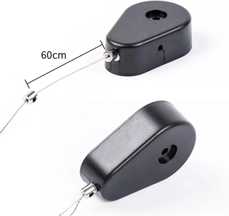 مقبض باب قابل للسحب متعدد الوظائف مع صندوق كابل قابل للسحب مانع للسرقة DVPSCM12 SL - Image 5