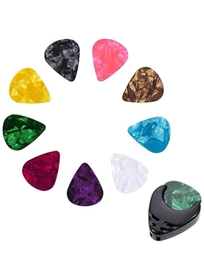 MOXO 34 Guitar Accessory Kit Guitar Picks Capo Acoustic Guitar Strings Bridge Pins B Strings  - Image 2