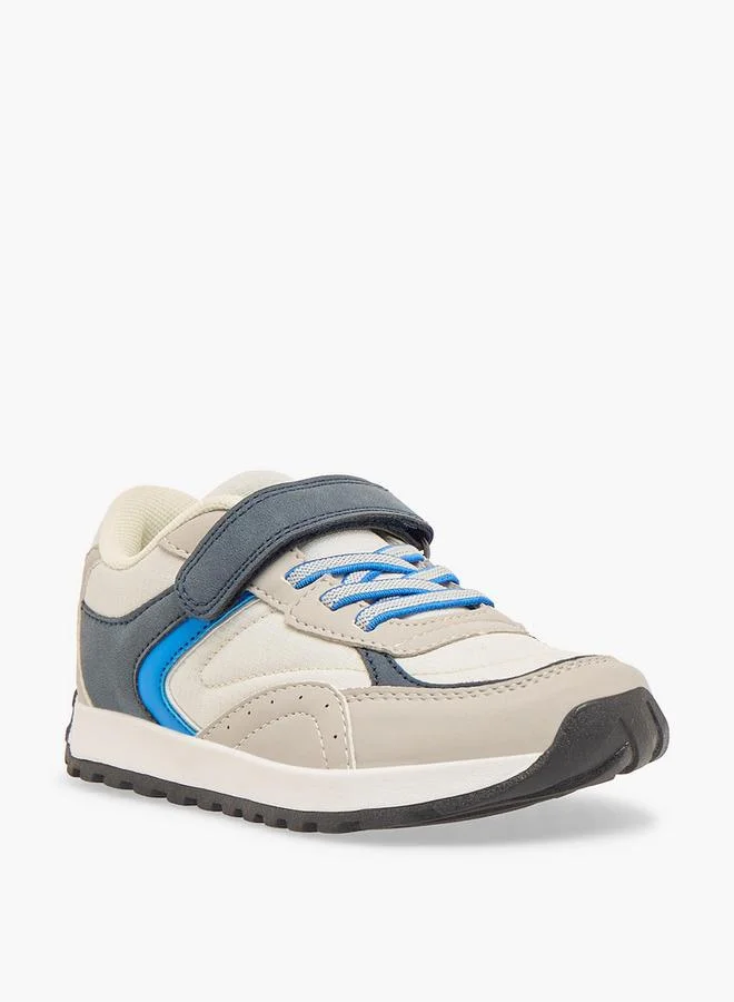 Juniors Boys Hook & Loop Ankle School Sneakers