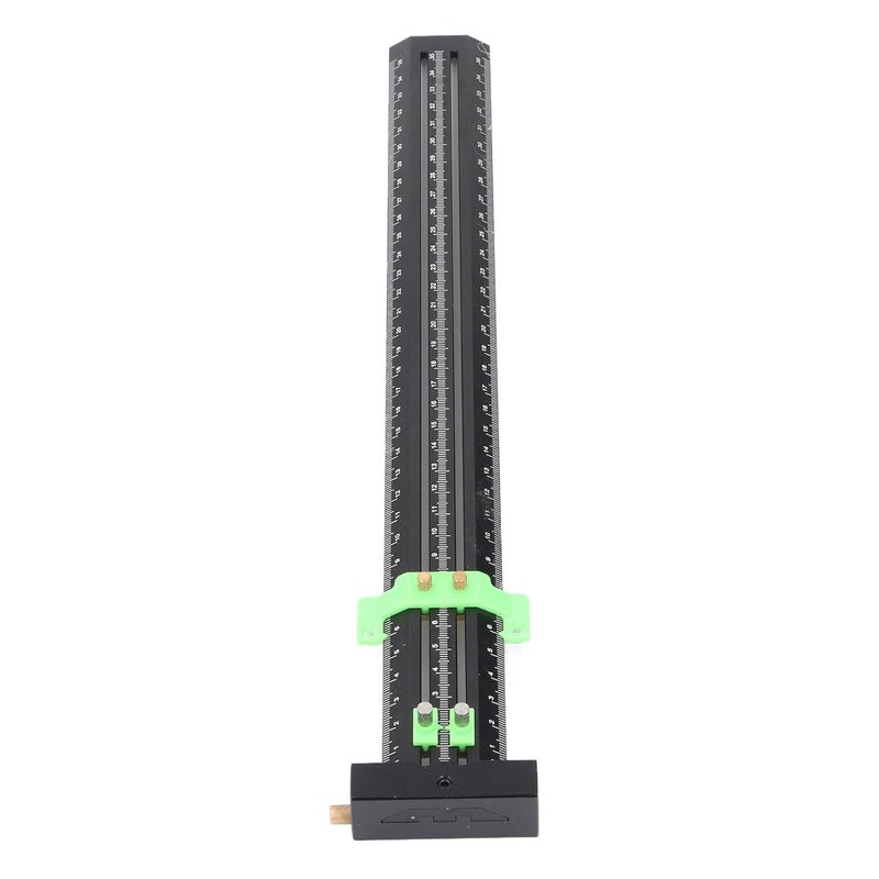 Green T Type Scribing Ruler 16CM Aluminum Alloy T Square Multifunctional Drafting Tool - Image 4