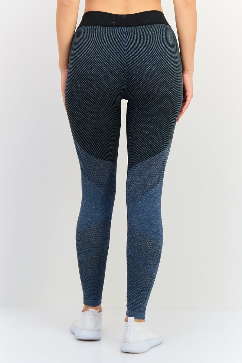 Reebok Women Cross Fit Training Myoknit Leggings, Multicolor - Image 2