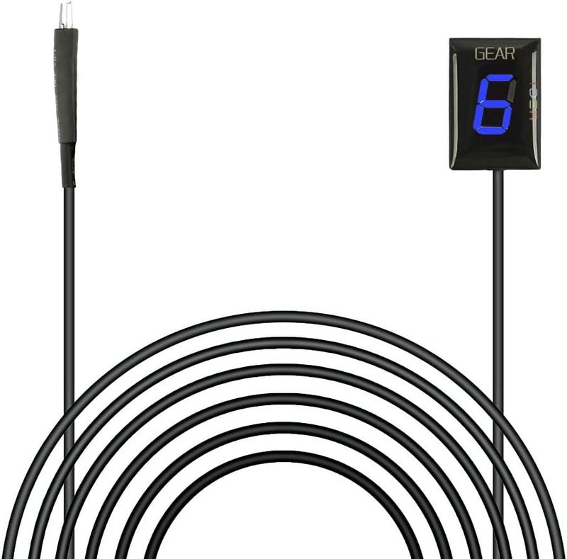 IDEA Waterproof Motorcycle Gear Indicator for Honda CB300F CBR400R CBR600RR Fury NC Motorcycle Gear Meter LED Digital Display Shift Lever Sensors - Image 1