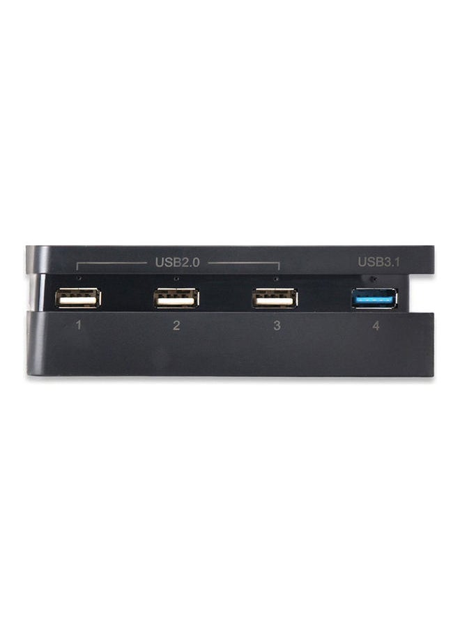 NIBEMINENT - High Speed 4 In 1 USB Hub Splitter Adapter for Sony PlayStation Slim PS4 Slim- wireless - Image 1