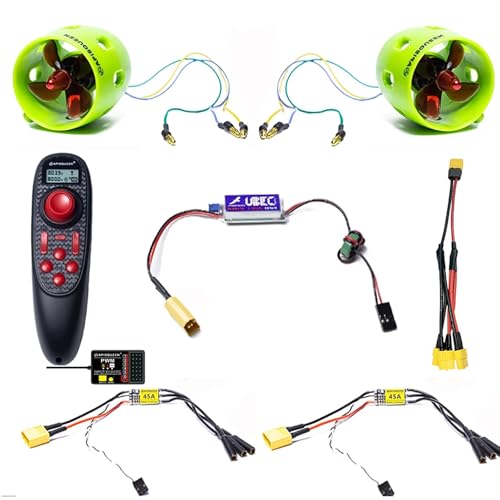 ApisQueen 12V~16V Underwater Thruster U1 Set, with ESC and RC, 7.5LBS Thrust Brushless Underwater Motor Subsea Thruster for ROVs Boats - Image 3