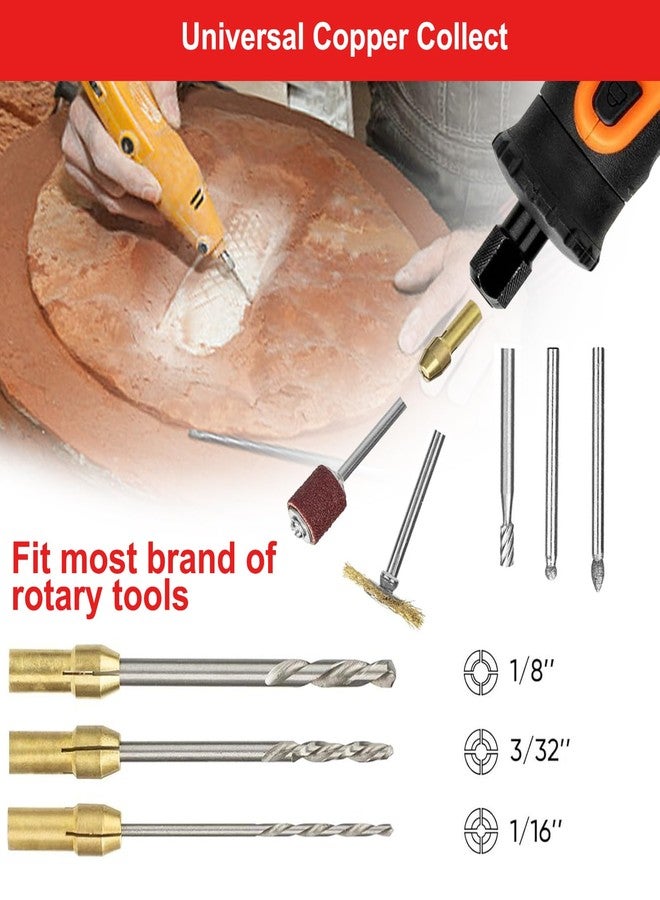 Vkndoynt Rotary Tool Accessories Set, 544 Pieces, 1/8-inch Shank, Cutting Grinding Sanding Kit with Storage Case - Image 3