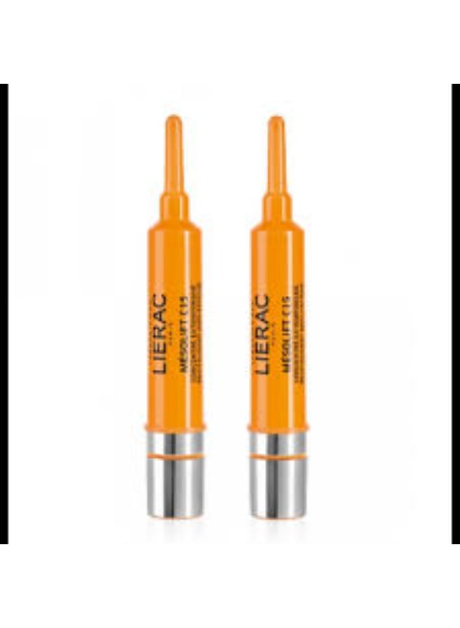 Lierac Mesolift C15 Concentrate Revitalizing Anti-Fatigue Ampoules 2x15ml - Image 2