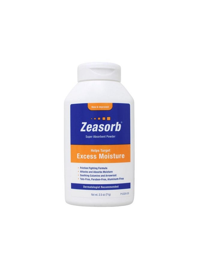 Zeasorb - Zeasorb Prevention Super Absorbent Powder - 2.5 oz, Pack of 6 - Image 1