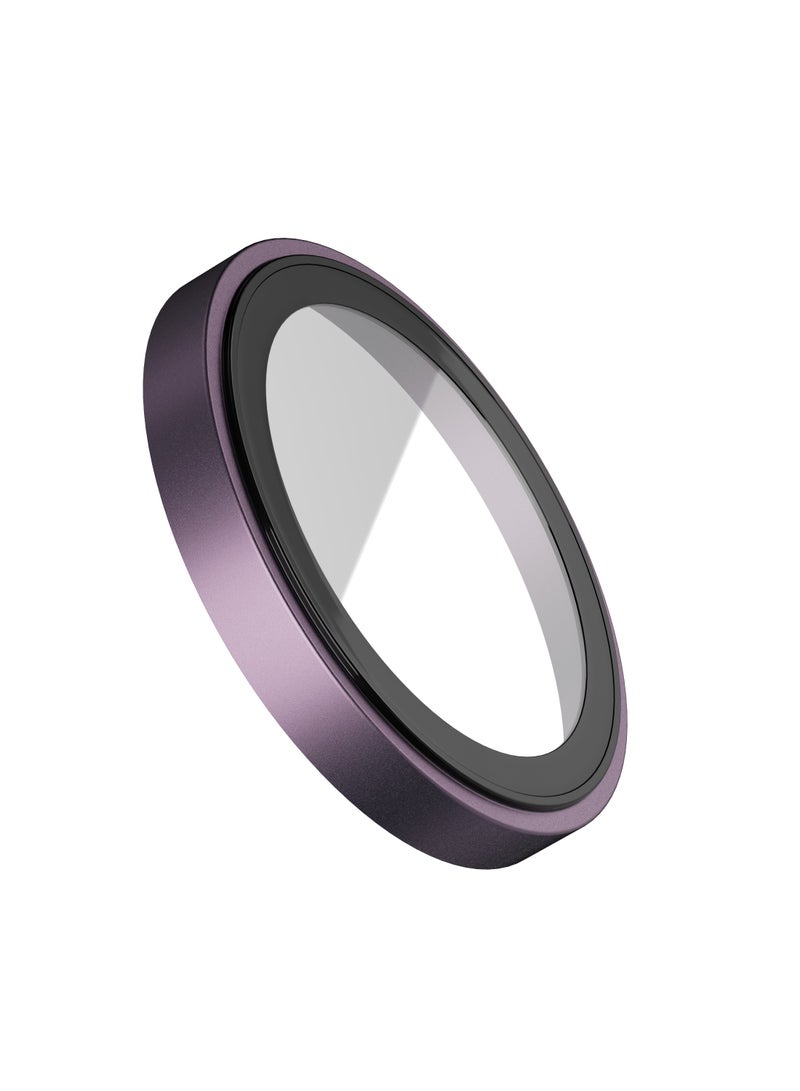 ليفيلو واقي عدسة مزدوج شفاف بنسبة 99% لهاتف iPhone 16/16 Plus - وردي - Image 1