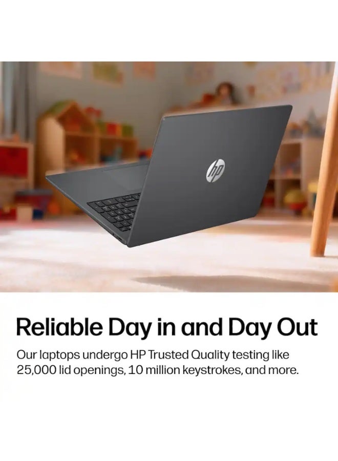 HP OmniBook 3 16-bu0305dx 2K Touchscreen Laptop | Intel Core Ultra 5 225U | 8GB DDR5 RAM | 512GB PCIe Gen4 SSD | 16" WUXGA IPS LED Display | Intel Graphics | Windows 11 Home | MS Office | English Mica Silver - Image 3