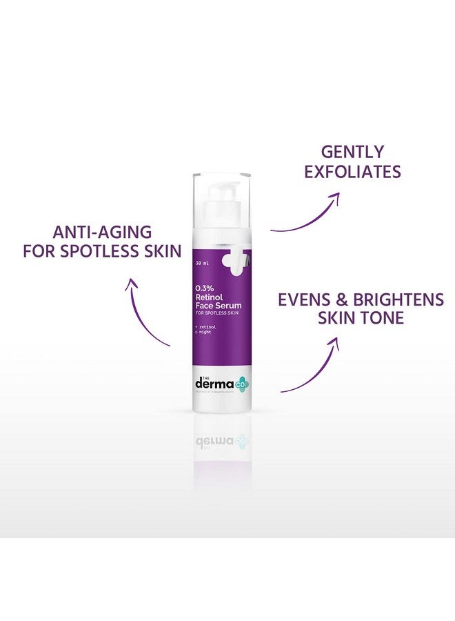 THE derma Co 0.3% Retinol Serum For Youngerlooking & Spotless Skin - Image 3