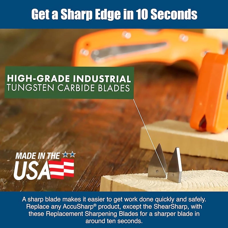 AccuSharp 003 Knife Sharpener Replacement Blades - Image 5