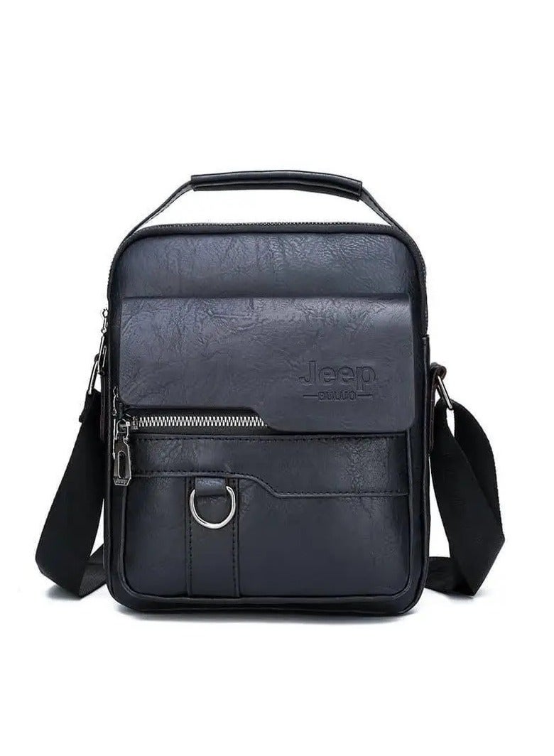 Jeep Buluo A shoulder and Hand Bag for Men Made of High-Quality Leather For Personal Purposes, Travel, Hiking and Sports - Image 1