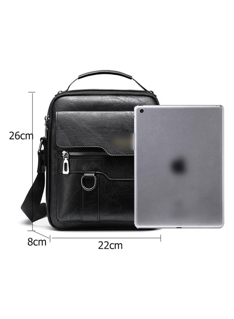 Jeep Buluo A shoulder and Hand Bag for Men Made of High-Quality Leather For Personal Purposes, Travel, Hiking and Sports - Image 2