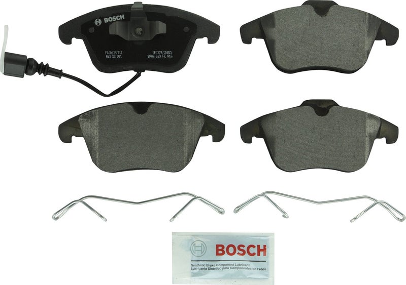 BOSCH BP1375 QuietCast Premium SemiMetallic Disc Brake Pad Set  Compatible with Select Audi Q3 Q3 Quattro Ford Mondeo Volkswagen Passat Tiguan FRONT