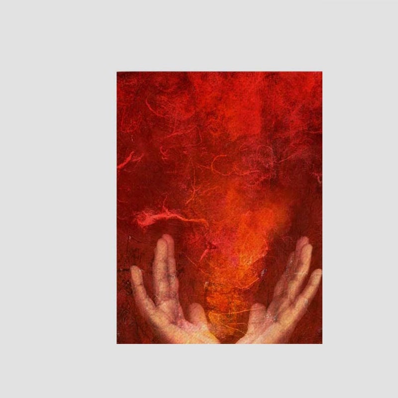 BPA Exploding Hands Canvas Wall Art - Image 2