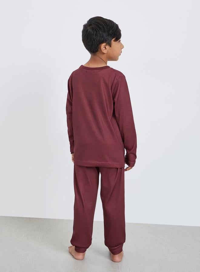 ستايلي طقم بيجامة وتيشيرت بشعار ستايلي بويز - Image 4