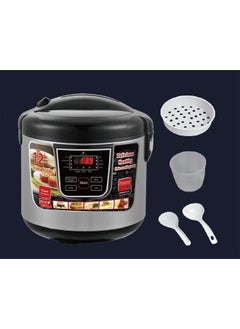 TOSCANA U 6-liter electric pressure cooker, 12 functions, 900 watts, black/grey  - Image 5