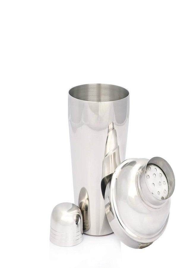 Urban Snackers Stainless Steel Monalisa Cocktail/mocktail Shaker, Silver - Image 2