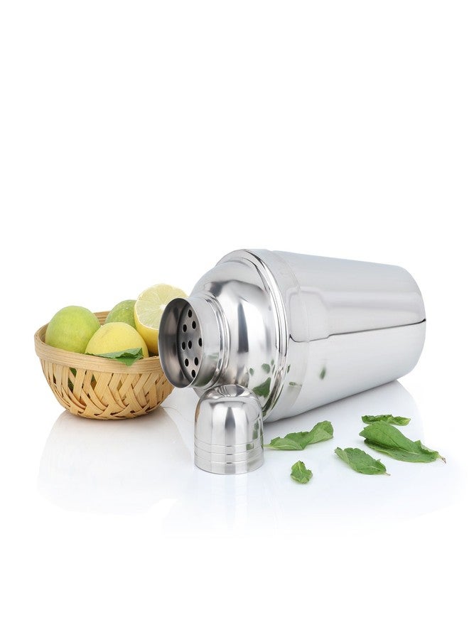 Urban Snackers Stainless Steel Monalisa Cocktail/mocktail Shaker, Silver - Image 1
