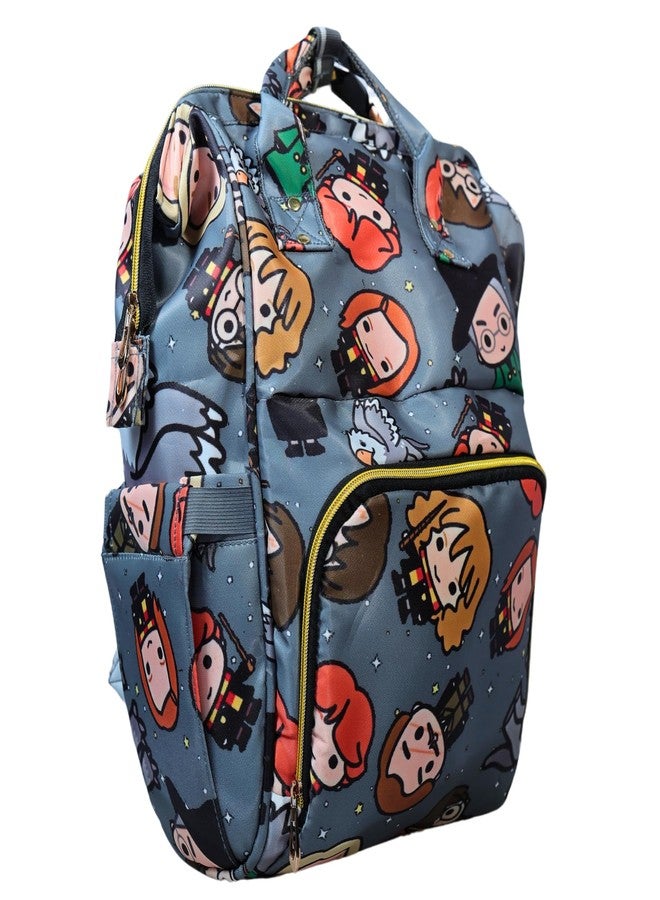 Tip 'n' Top Baby Kids Diaper Bag Backpack for diapers Travelling Diaper Bag for Mothers (Cartoon Printed) Insulated Bottle Pockets - Image 1