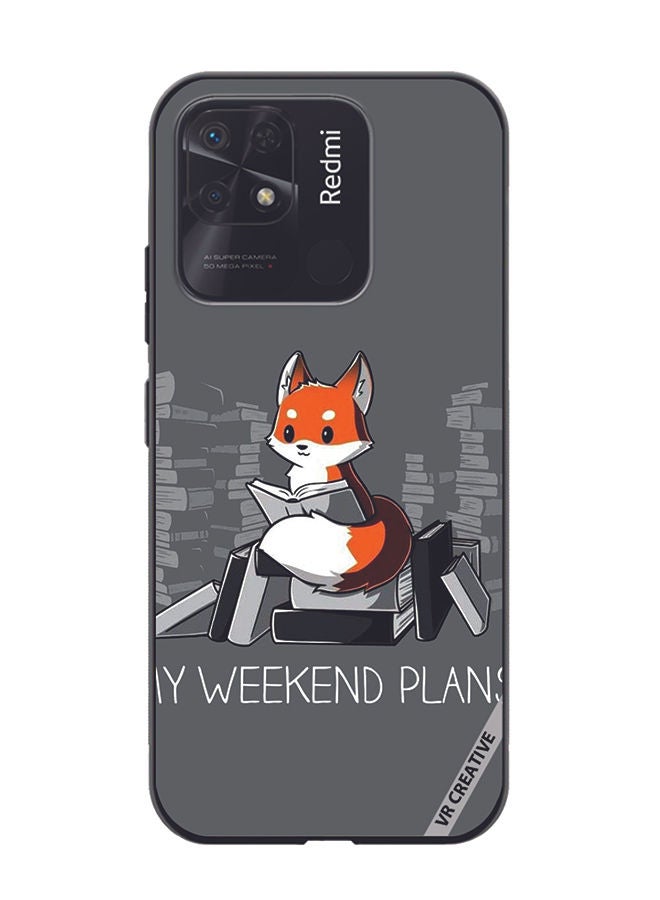 VR CREATIVE Protective Case Cover For Xiaomi Redmi 10C My Weekend Plans Design Multicolour - Image 1