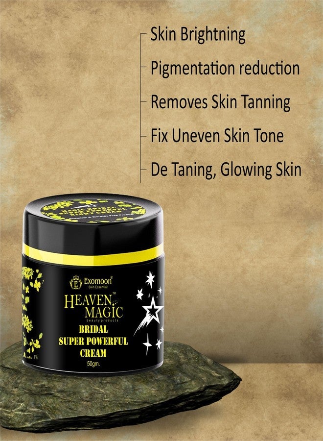 EXOMOON كريم إكسومون هيفن ماجيك برايدل جلو الليلي لتفتيح البشرة وتوحيد لونها وتنعيمها | يقلل من الخطوط الدقيقة | يزيل التصبغات | نتائج ملحوظة خلال 7 أيام | مناسب لجميع أنواع البشرة (50 جم) - Image 4