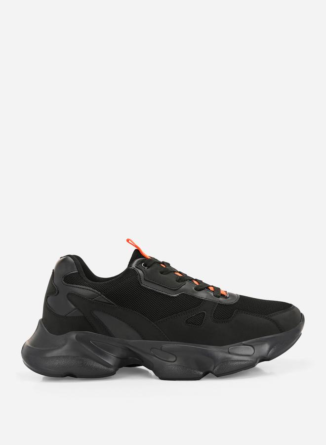 Styli Chunky Sole Lace Up Sneakers  - Image 3