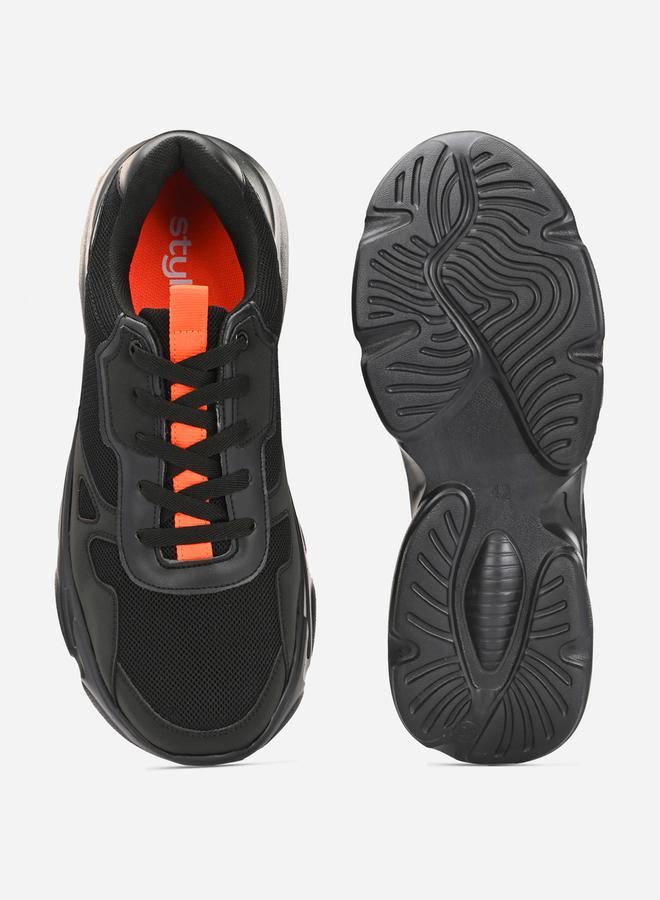 Styli Chunky Sole Lace Up Sneakers  - Image 5